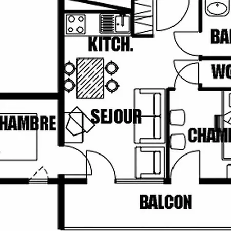 3 Pieces Familiales, 4 Pers, Garage, Centre Des Carroz - Fr-1-572-75 * Araches-la-Frasse