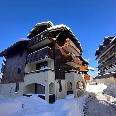 3 Pieces Familiales, 4 Pers, Garage, Centre Des Carroz - Fr-1-572-75 Apartment Araches-la-Frasse